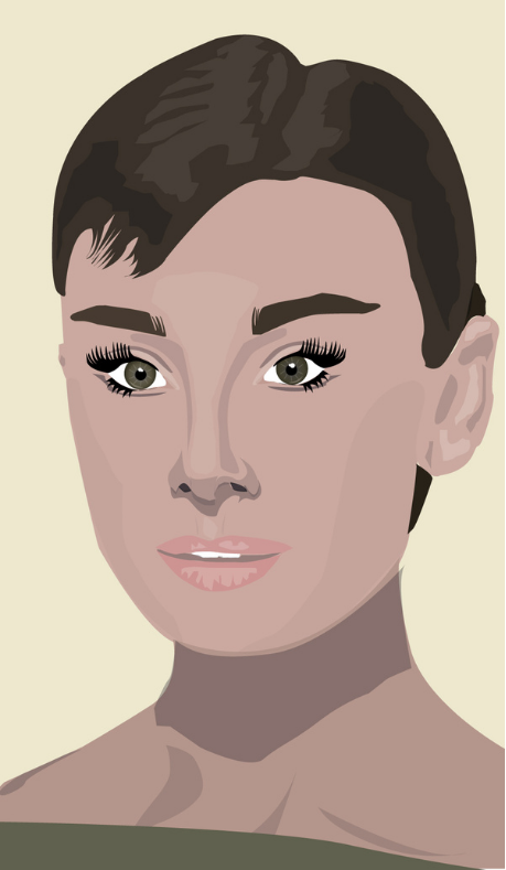 Illustration Audrey Hepburn