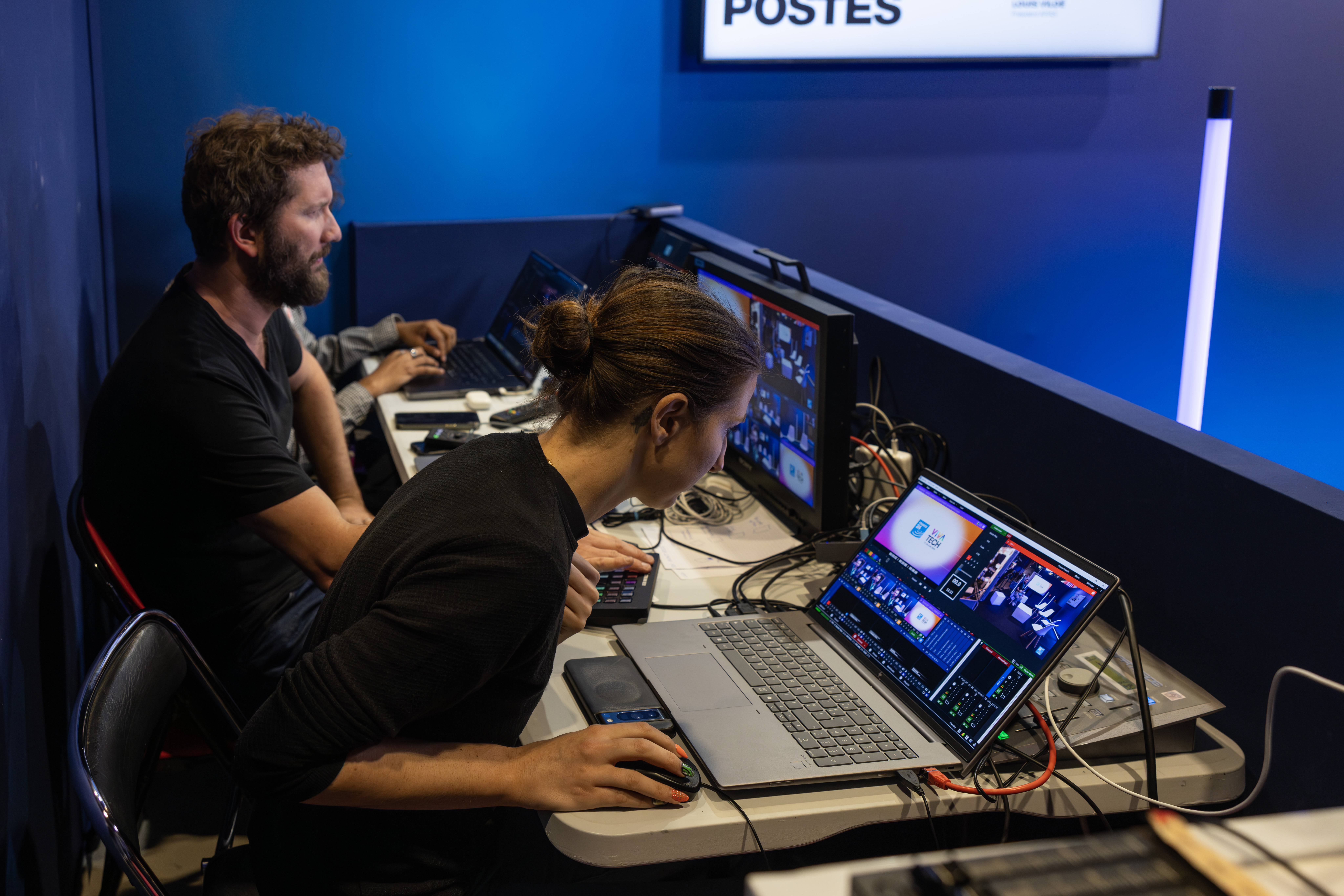 Coulisses du dispositif France Médias Monde à VivaTech 2026